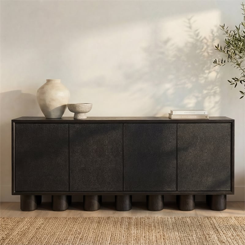 Moe's Home Collection Marcelle Sideboards Wood Black