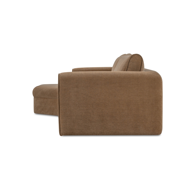 Moe's Home Collection Madrid Sectionals Fabric Tan