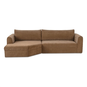 Moe's Home Collection Madrid Sectionals Fabric Tan