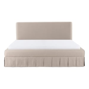 Moe's Home Collection Maren Beds Fabric Beige