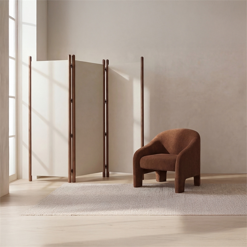 Moe's Home Collection Enni Screens Wood White