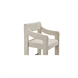 Moe's Home Collection Elise Counter Stools Fabric Multi-color