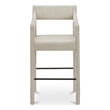 Moe's Home Collection Elise Counter Stools Fabric Multi-color