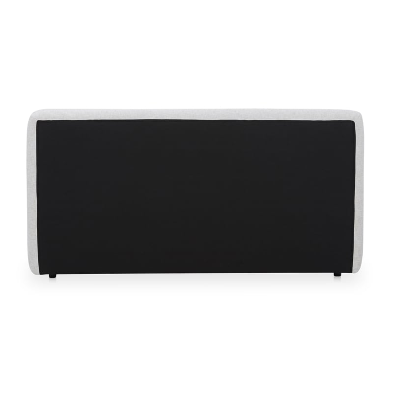 Moe's Home Collection Tory Beds Fabric White