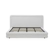 Moe's Home Collection Tory Beds Fabric White