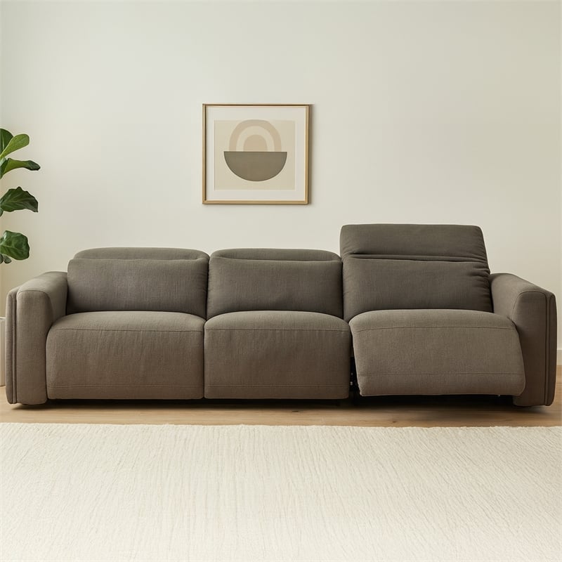 Moe's Home Collection Wilder Sofas Fabric Tan