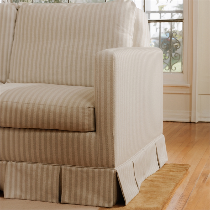 Moe's Home Collection Pellicano Sofas Fabric Beige