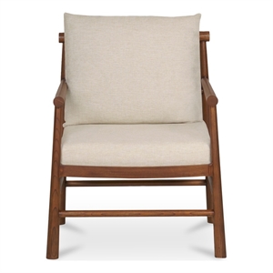Moe's Home Collection Mayne Accent Chairs Wood White