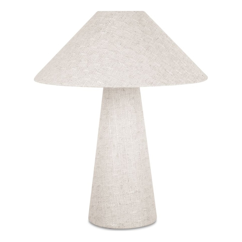 Moe's Home Collection Nori Table Lamps Fabric White