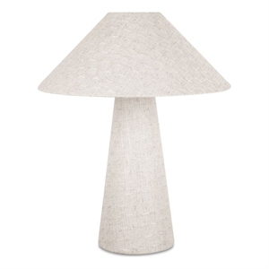 Moe's Home Collection Nori Table Lamps Fabric White