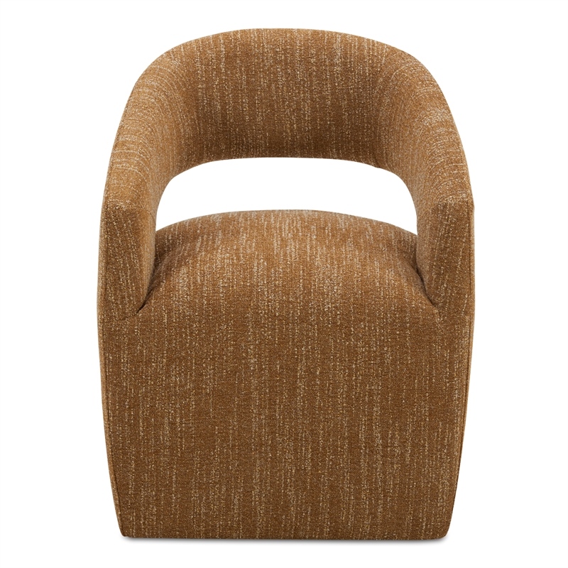 Moe's Home Collection Barrow Dining Chairs Fabric Yellow