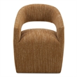Moe's Home Collection Barrow Dining Chairs Fabric Yellow