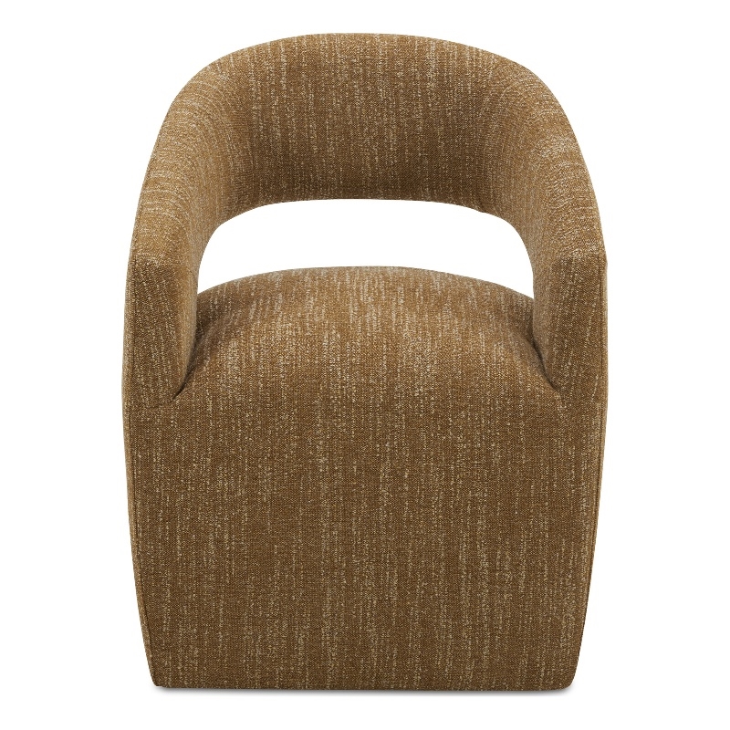 Moe's Home Collection Barrow Dining Chairs Fabric Yellow