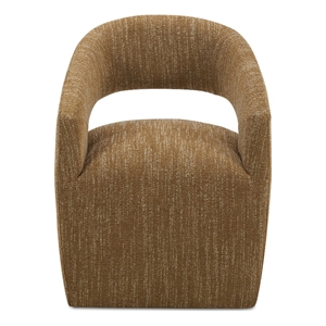 Moe's Home Collection Barrow Dining Chairs Fabric Yellow