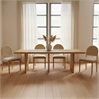 Moe's Home Collection Claire Dining Chairs Wood Natural