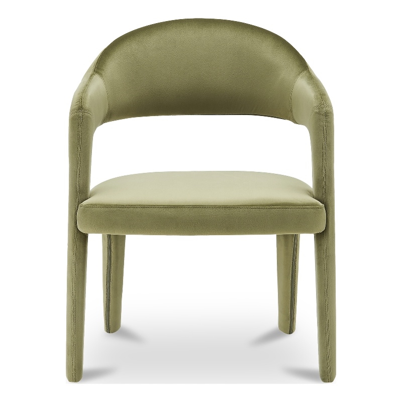 Moe's Home Collection Martens Dining Chairs Fabric Green