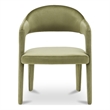 Moe's Home Collection Martens Dining Chairs Fabric Green
