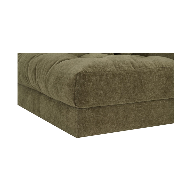 Moe's Home Collection Davie Slipper Chairs Fabric Green