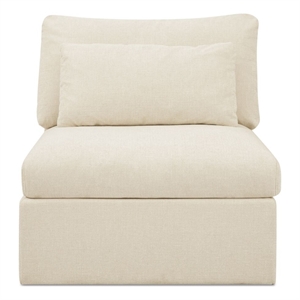 Moe's Home Collection Swift Slipper Chairs Fabric Beige