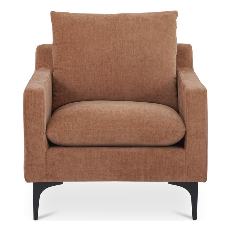 Moe's Home Collection Paris Accent Chairs Fabric Pink