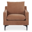 Moe's Home Collection Paris Accent Chairs Fabric Pink