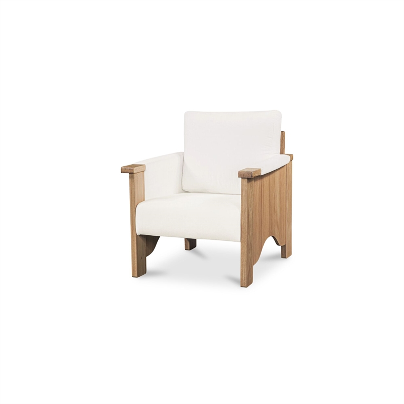 Moe's Home Collection Bauer Accent Chairs Wood White