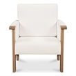 Moe's Home Collection Bauer Accent Chairs Wood White