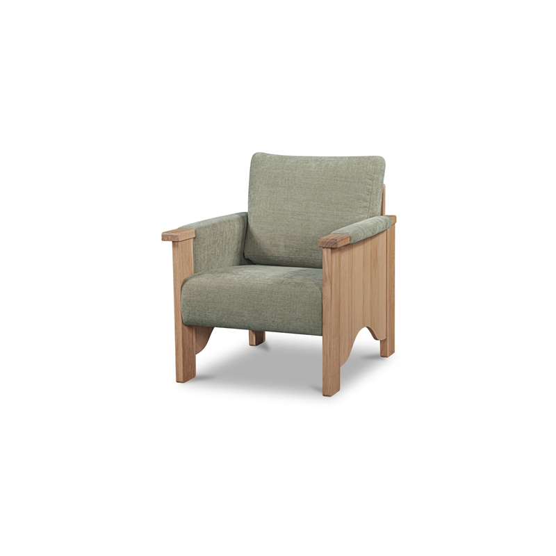 Moe's Home Collection Bauer Accent Chairs Wood Green