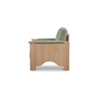 Moe's Home Collection Bauer Accent Chairs Wood Green