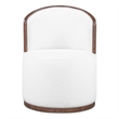 Moe's Home Collection Rossi Dining Chairs Wood White