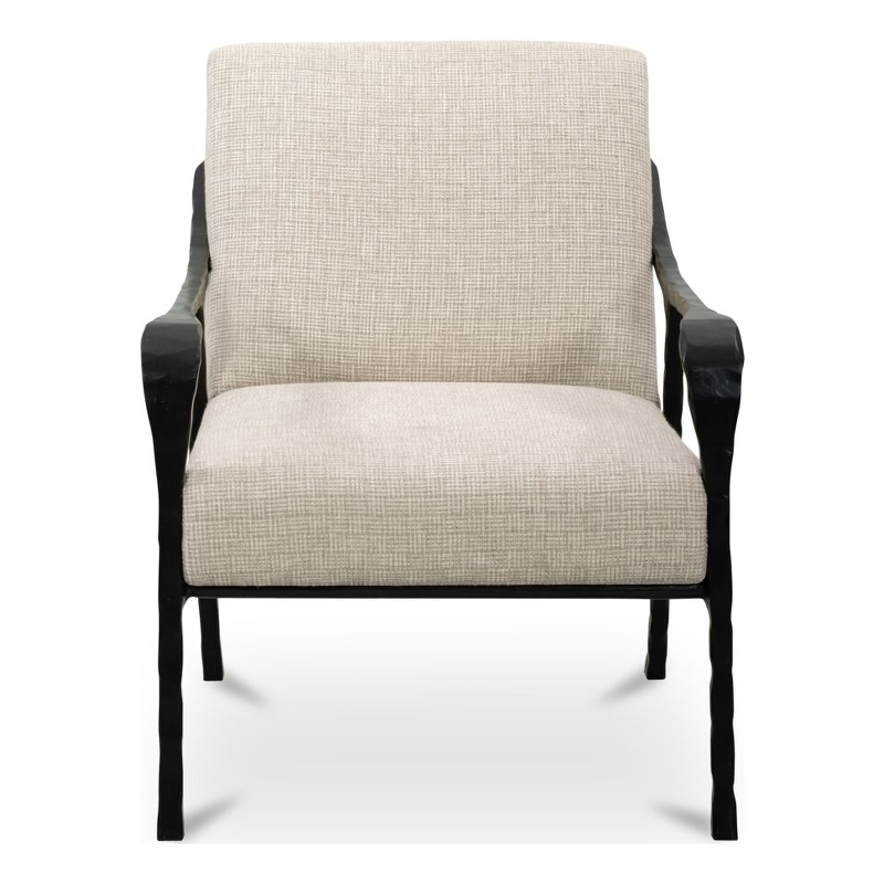 Moe's Home Collection Rowe Accent Chairs Metal Beige