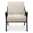 Moe's Home Collection Rowe Accent Chairs Metal Beige