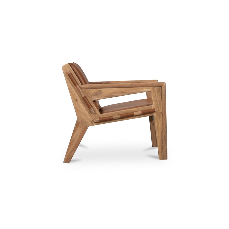 Moe's Home Collection Baker Accent Chairs Wood Brown