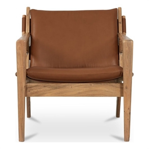 Moe's Home Collection Baker Accent Chairs Wood Brown