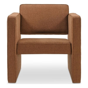 Moe's Home Collection Harris Accent Chairs Fabric Red