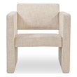Moe's Home Collection Harris Accent Chairs Fabric Beige