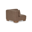 Moe's Home Collection June Corner Chairs Fabric Brown