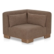 Moe's Home Collection June Corner Chairs Fabric Brown