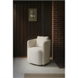 Moe's Home Collection Cecil Dining Chairs Fabric White