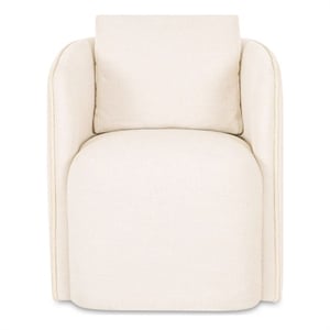 Moe's Home Collection Cecil Dining Chairs Fabric White