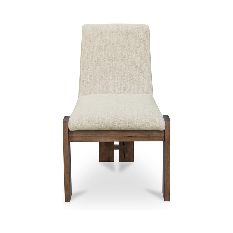 Moe's Home Collection Mia Dining Chairs Wood Beige