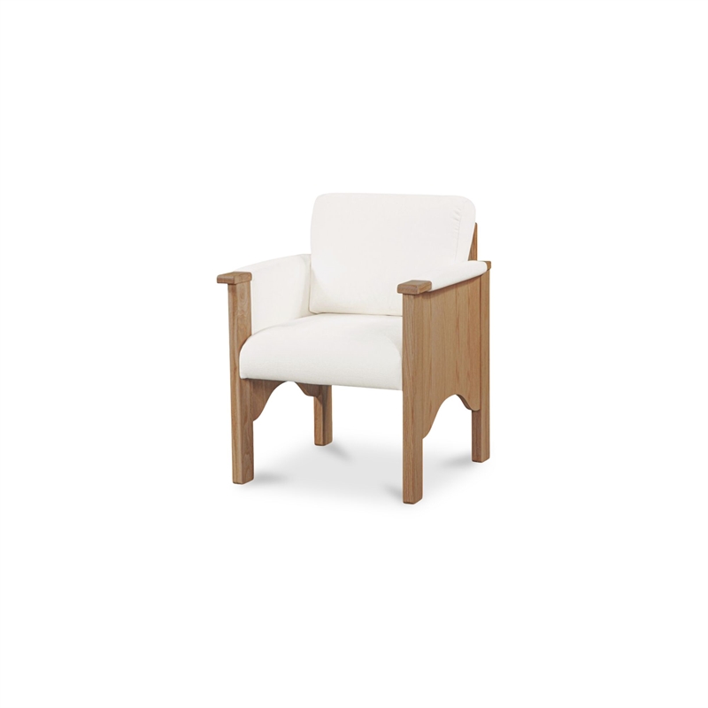 Moe's Home Collection Bauer Dining Chairs Wood White