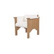 Moe's Home Collection Bauer Dining Chairs Wood White