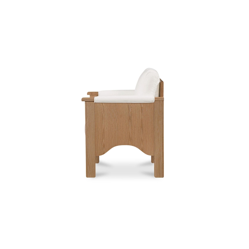 Moe's Home Collection Bauer Dining Chairs Wood White