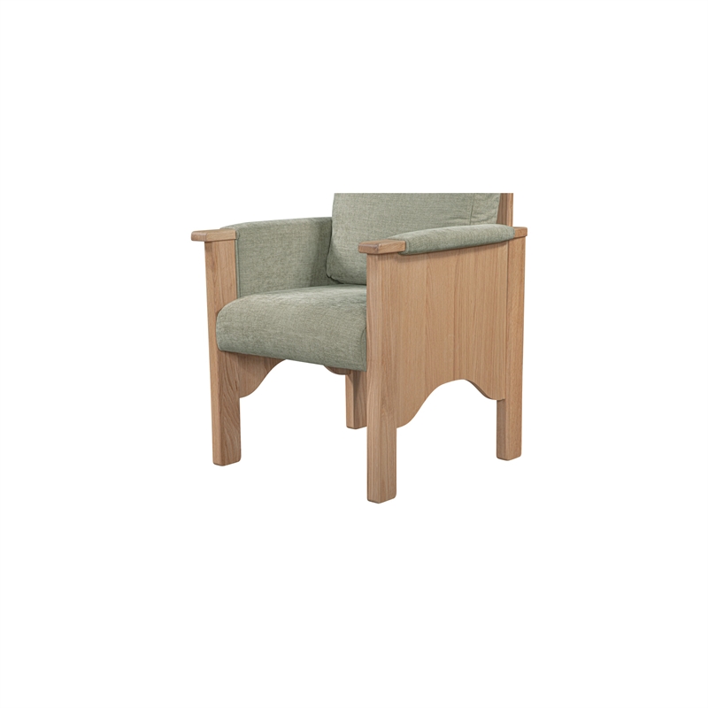 Moe's Home Collection Bauer Dining Chairs Wood Green