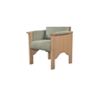Moe's Home Collection Bauer Dining Chairs Wood Green