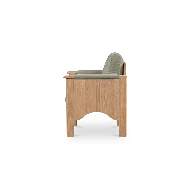 Moe's Home Collection Bauer Dining Chairs Wood Green