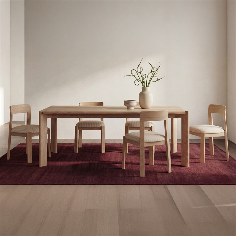 Moe's Home Collection Oli Dining Chairs Wood Multicolor
