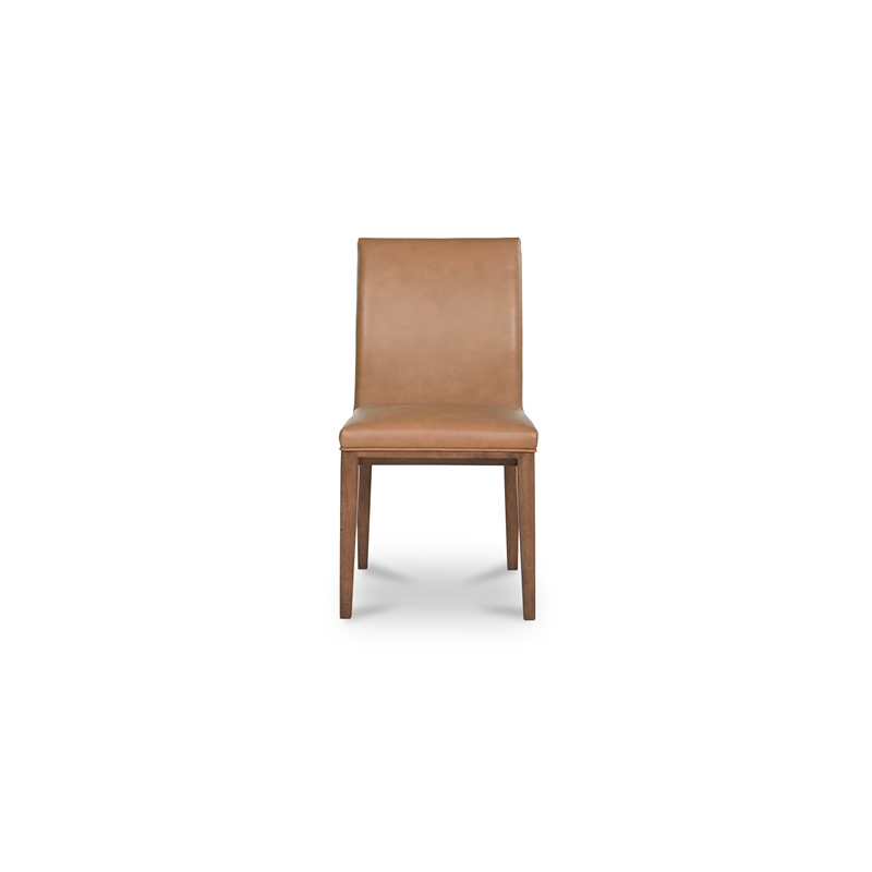 Moe's Home Collection Frankie Dining Chairs Leather Brown