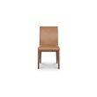 Moe's Home Collection Frankie Dining Chairs Leather Brown